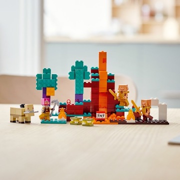 Lego Minecraft Кирпичи Повреждённый Лес Minecraft
