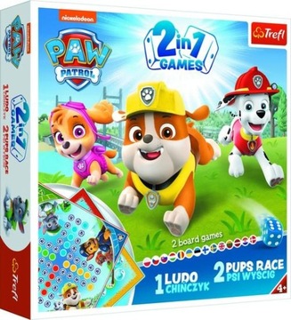 Игры Paw Patrol 2in1 Китайские собачьи бега Trefl 01896