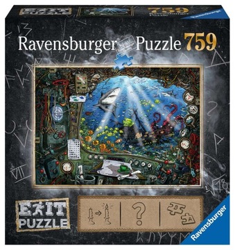 OUTLET Puzzle Ravensburger 759 Sottomarino Exit 199532