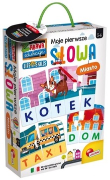 GRA EDUKACYJNA DO NAUKI LITER Miasto Lisciani MOJE PIERWSZE SŁOWA