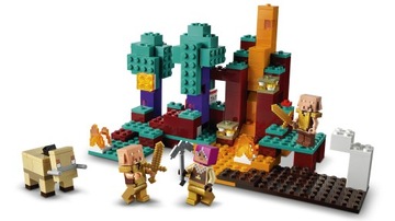 Lego Minecraft Кирпичи Повреждённый Лес Minecraft
