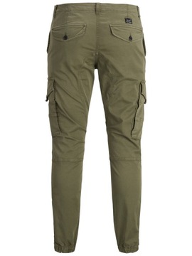 Spodnie męskie JackJones JJIPAUL khaki r28/32