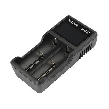ЗАРЯДНОЕ УСТРОЙСТВО С ЖК-ДИСПЛЕЕМ XTAR VC2 LI-ION 18650 2 КАНАЛА