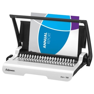 Bindownica ręczna Fellowes Star+ 150 biało-czarny