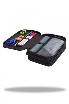 Тройной пенал Coolpack Jumper 3 с аксессуарами Вишня