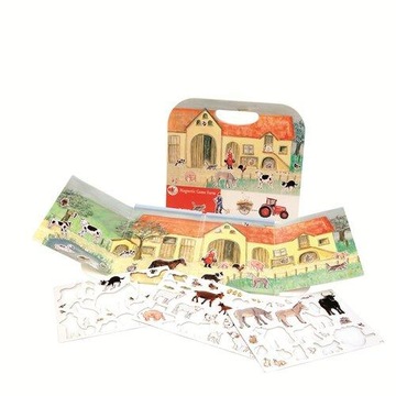 Пазл, магнитная игра, Ферма игрушек Эгмонт