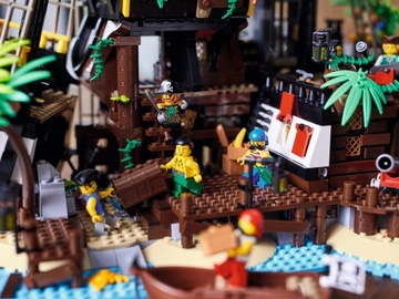 LEGO Ideas 21322 LEGO Ideas Piraci z Zatoki Barakud 21322 Statek Piracki