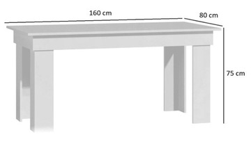 STÓŁ MADRAS - BIEL