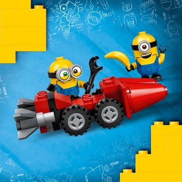 LEGO Minions 75549 Неудержимые сбежавшие миньоны на мотоцикле