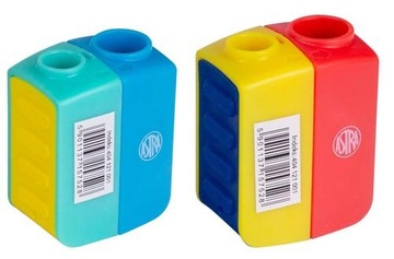 ДВОЙНАЯ ТОЧИЛКА ASTRA DUO С КОНТЕЙНЕРОМ