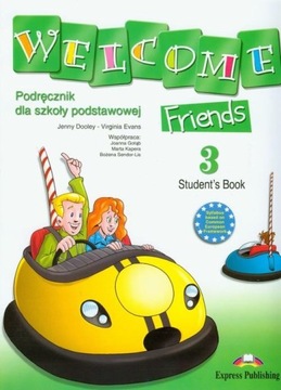 Welcome Friends 3 Student's Book + CD Jenny Dooley, Virginia Evans
