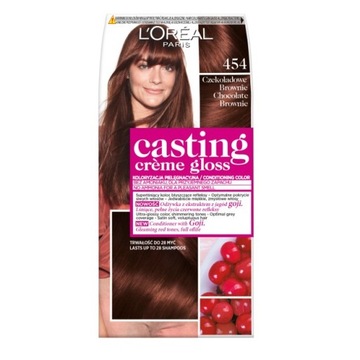 LOREAL CASTING CREME GLOSS FARBA DO WŁOSÓW 454 Czekoladowe Brownie