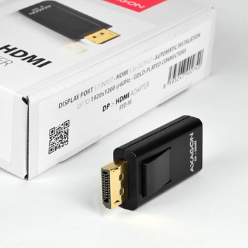 RVD-HI Adapter aktywny DisplayPort -> HDMI