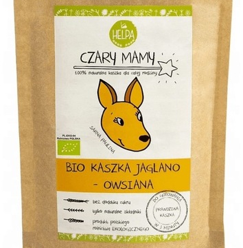 KASZKA JAGLANO - OWSIANA BIO 200 g - HELPA