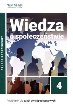 Wiedza o społeczeństwie podręcznik 4 ZR WOS OPERON
