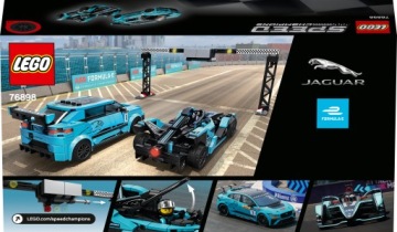 LEGO 76898 Автомобиль Formula Jaguar Racing GEN2 и магазин I-PACE