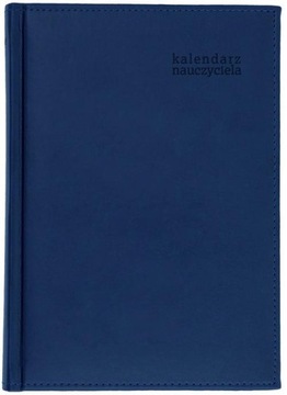 Учительский календарь темно-синего цвета. А5Т Вивелла.