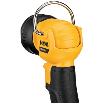 Lampa LED 18 V XR Li-Ion z obrotową głowicą DeWalt