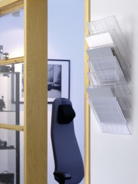 ПОЛКА НАСТЕННАЯ ДЛЯ КАТАЛОГИ ДОКУМЕНТОВ 6хА4 Durable