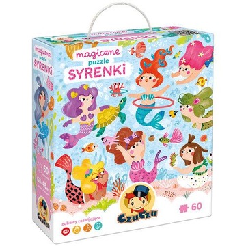 CzuCzu Magiczne puzzle SYRENKI 4+