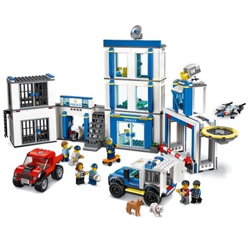 LEGO City 60246 Полицейский участок Полицейский участок 743 кирпича 6+