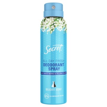 Secret Delicate dezodorant spray dla kobiet 150ml