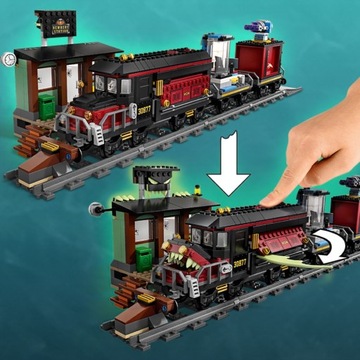 Блоки LEGO Hidden Side Ghost Express 70424