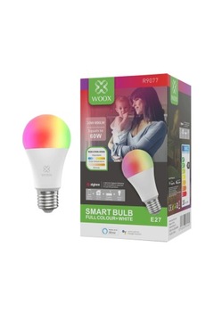 Светодиодная лампа Smart Woox E27 10 Вт RGB+CCT
