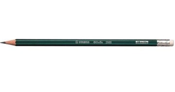 STABILO OTELLO 2988 2B КАРАНДАШ С ЛАСТИКОМ