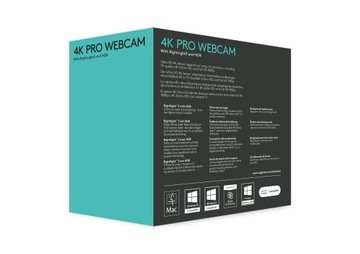 Веб-камера Logitech Brio 4K 13MP