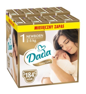 Підгузки DADA EXTRA CARE 1 2-5 кг 184 шт.