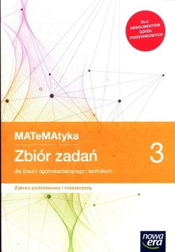 MATeMAtyka 3 zbiór zadań dla szkół średnich ZR
