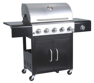 Grill gazowy Landmann 5.1 Trendy z żeliwem
