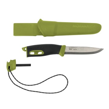 K Nóż Morakniv Companion Spark KRZESIWO Paracord stal
