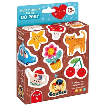 Czuczu Moje pierwsze puzzle DO PARY 15m+ Czu Czu