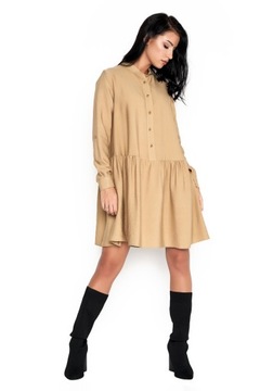 Sukienka Sugarfree oversize beżowa rozmiar L