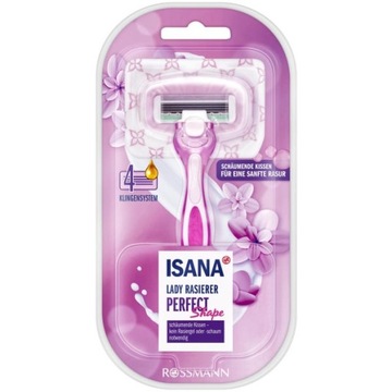 Maszynka do golenia Isana Perfect Shape 4 ostrza