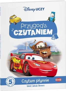 Disney Uczy Auta Przygoda z czytaniem Czytam płynnie