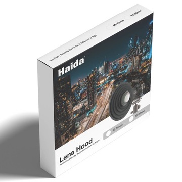 Универсальная силиконовая крышка для линз 70-90 мм - Haida