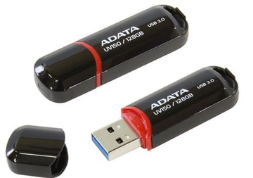 ADATA DashDrive Value UV150 128 ГБ USB3.0 Черный
