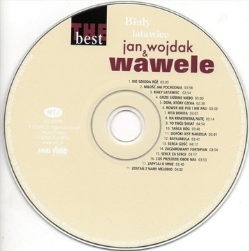 CD Biały latawiec Jan Wojdak, Wawele