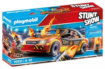 PLAYMOBIL 70551 POKAZ SAMOCHÓD KASKADERSKI 70551 POKAZ