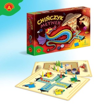 КИТАЙСКИЙ ЧЕЛОВЕК и МлыНК - настольная игра АЛЕКСАНДР