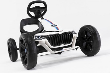 Gokart na pedały Reppy BMW Ciche koła do 40 kg BERG