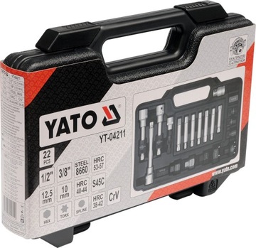 Yato НАБОР КЛЮЧЕЙ ДЛЯ ГЕНЕРАТОРА СО СЦЕПЛЕНИЕМ
