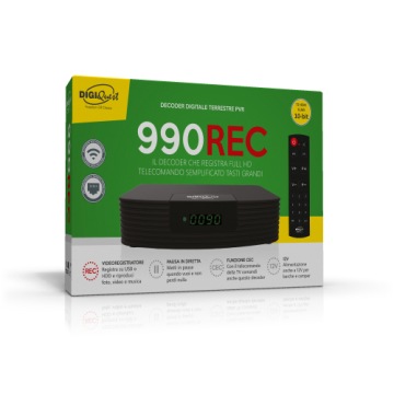 Цифровой эфирный декодер Digiquest DGQ990 Hd Rec с