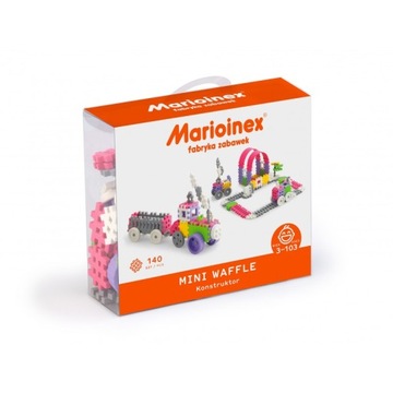 MARIOINEX Klocki wafle mini 140szt 02837