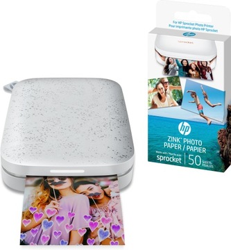Bluetooth-принтер HP SPROCKET для телефона с мгновенными фотографиями и смартфона