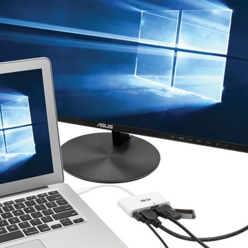 Многопортовый адаптер Eaton Tripp Lite USB-C — 4K HDMI, порт USB-A, GbE, 60 Вт PD