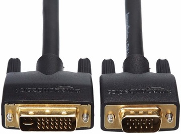 Кабель DVI-I (24+5) на VGA АДАПТЕР КАБЕЛЬ длиной 3 м 1080p АДАПТЕР